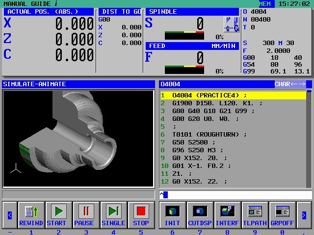 FANUC Trainingsboek Manual Guide DRAAIEN - CNC Instructie Buro